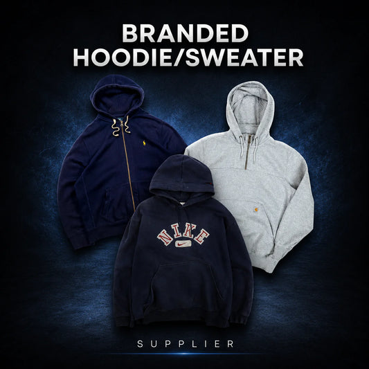 BRANDED HOODIE/SWEATER SUPPLIER